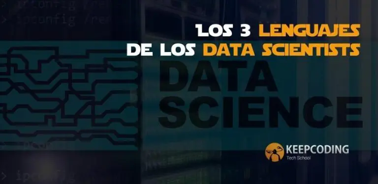 lenguajes de los data scientists