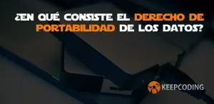 derecho de portabilidad de los datos