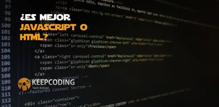Es mejor Javascript o HTML