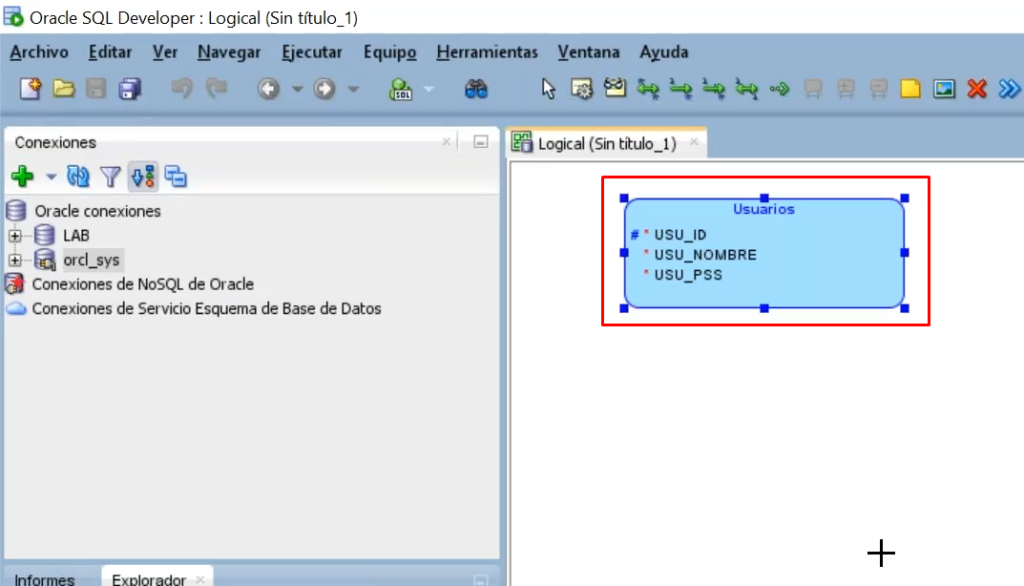 Crear una entidad en un modelo lógico de datos 9 entidad en un modelo lógico de datos: paso 7