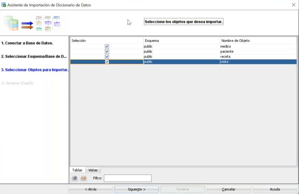 Modelo ER de una base de datos PostgreSQL 4 modelo ER de una base de datos PostgreSQL: paso 4