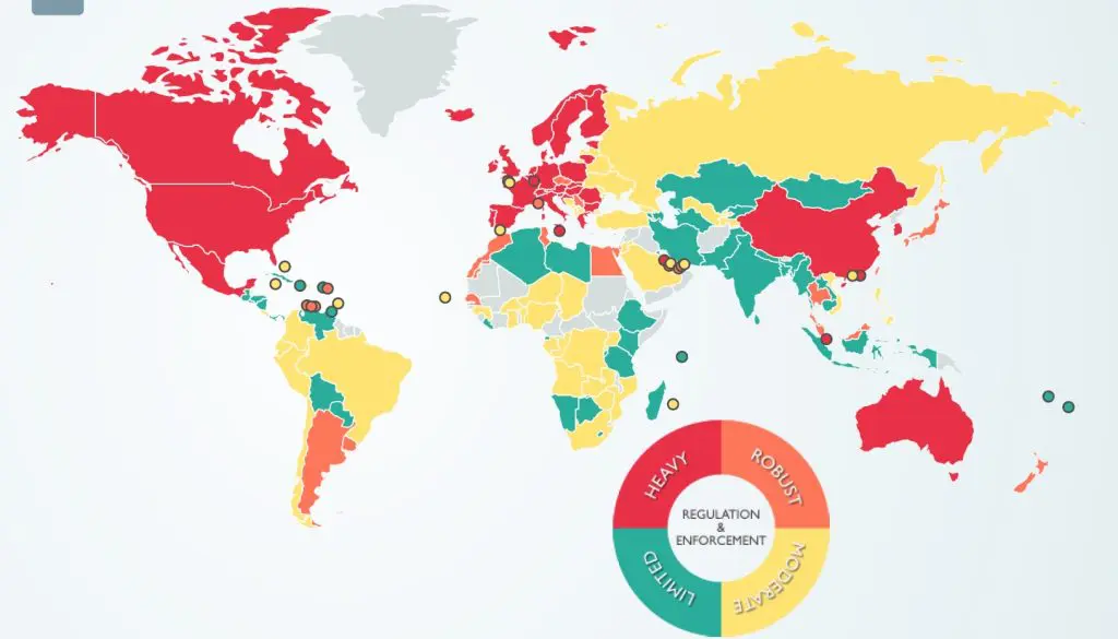 Mapa de protección de datos en la Unión Europea 1 mapa protección de datos en el mundo