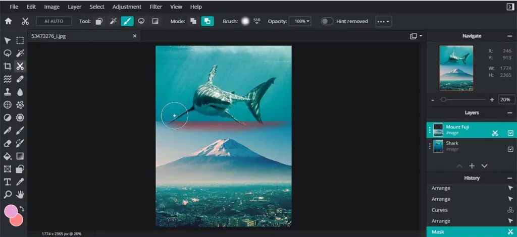 Herramientas de dibujo con IA: Las 10 mejores opciones para potenciar tu creatividad en 2025 10 pixlr