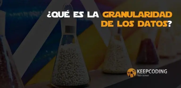 granularidad de los datos