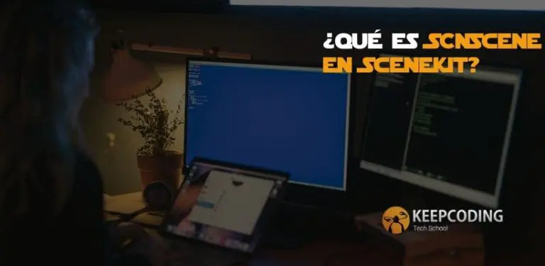 ¿Qué es SCNScene en SceneKit