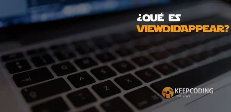 ¿Qué es viewDidAppear