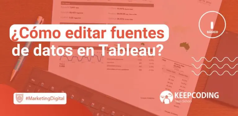 Cómo editar fuentes de datos en Tableau