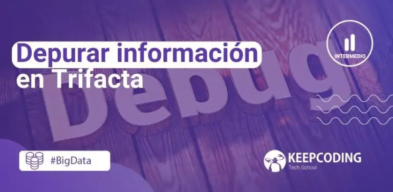 depurar información en Trifacta