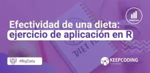 Efectividad de una dieta ejercicio de aplicación en R
