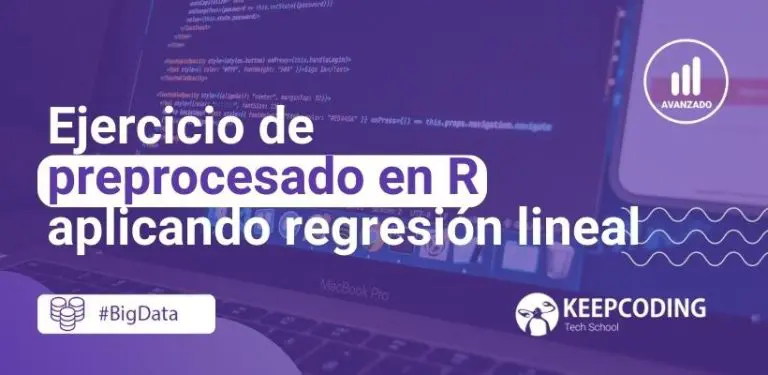 Ejercicio de preprocesado en R aplicando regresión lineal