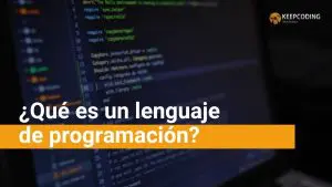 qué es un lenguaje de programación