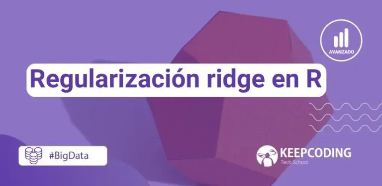 Regularización ridge en R