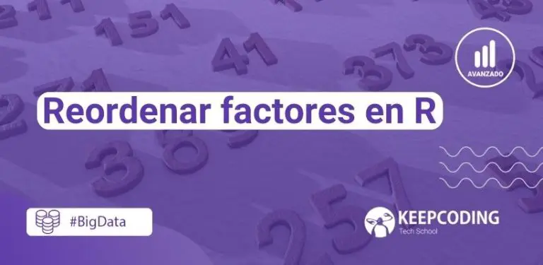 Reordenar factores en R