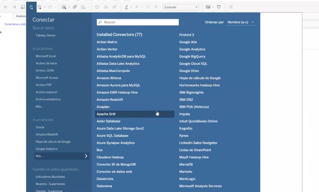 ¿Cómo conectar fuentes de datos en Tableau? 2 conectar fuentes de datos en Tableau
