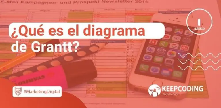 ¿Qué es el diagrama de Gantt?