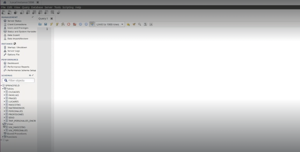 Cabecera de una función en MySQL 1 Cabecera de una función en MySQL