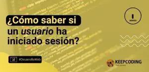 saber si un usuario ha iniciado sesión