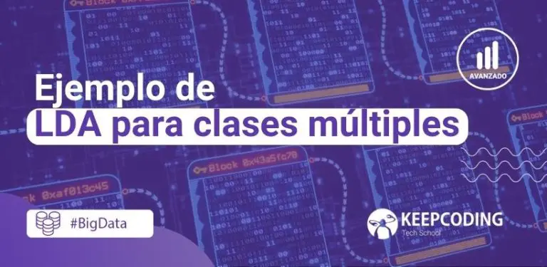 Ejemplo de LDA para clases múltiples