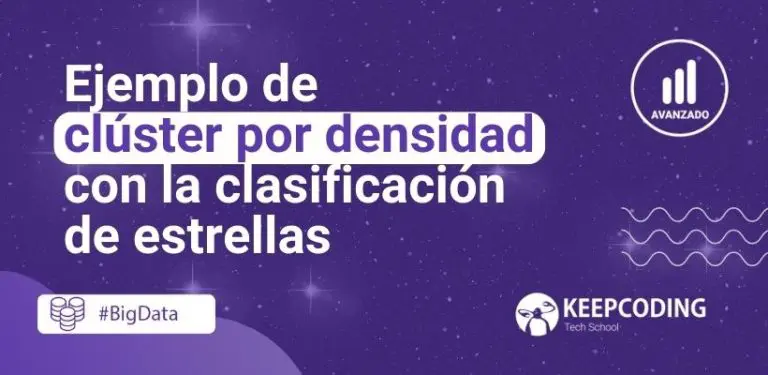 Ejemplo de clúster por densidad