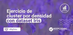 Ejercicio de cluster por densidad con dataset Iris