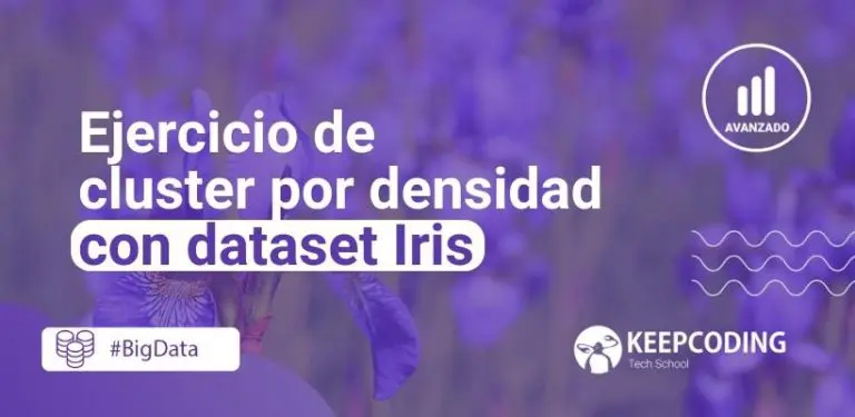 Ejercicio de cluster por densidad con dataset Iris