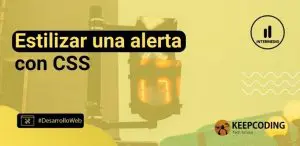 Estilizar una alerta con CSS