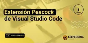 extensión Peacock de Visual Studio Code