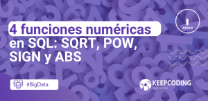 4 funciones numéricas en SQL