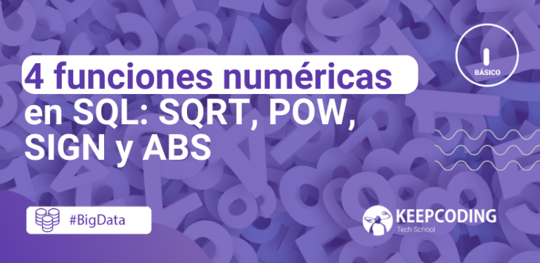 4 funciones numéricas en SQL