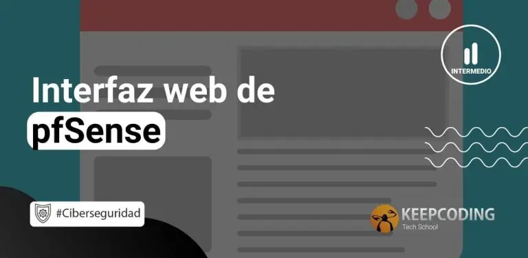 Interfaz web de pfSense