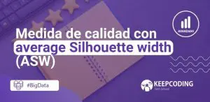 Medida de calidad con average Silhouette width