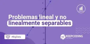 Problemas lineal y no linealmente separables
