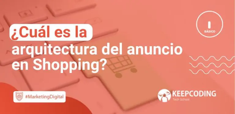 arquitectura del anuncio en shopping