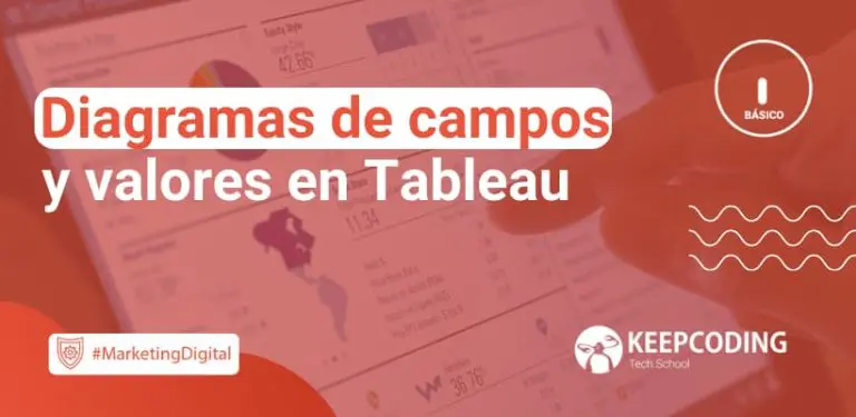 diagrama de campos y valores en tableau