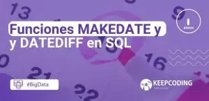MAKEDATE y DATEDIFF en SQL