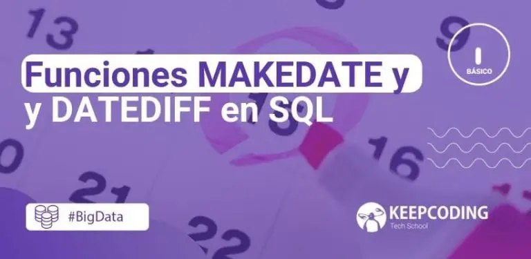 MAKEDATE y DATEDIFF en SQL