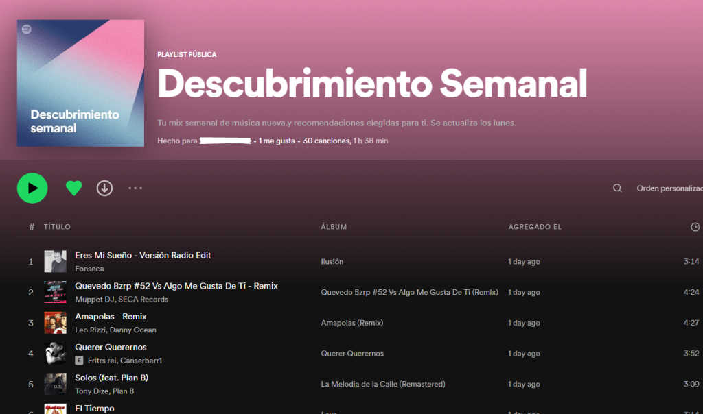 ¿Cómo se refleja el machine learning en el día a día? 1 Machine learning en el día a día: spotify