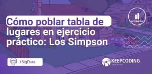 poblar tabla de lugares en ejercicio práctico