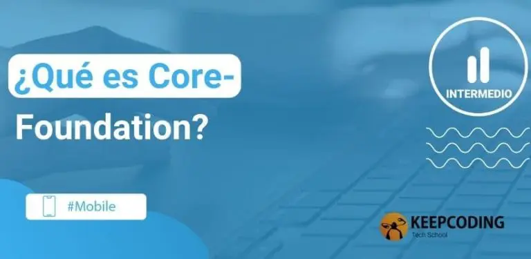 qué es CoreFoundation