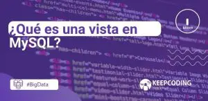 Qué es una vista en MySQL