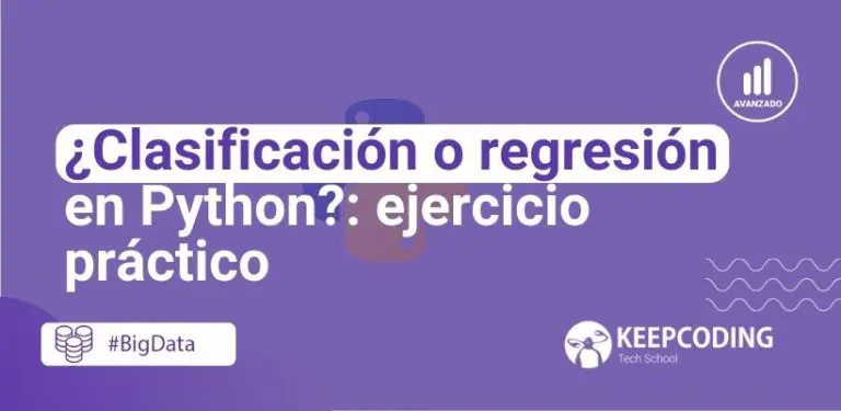 Clasificación o regresión en Python