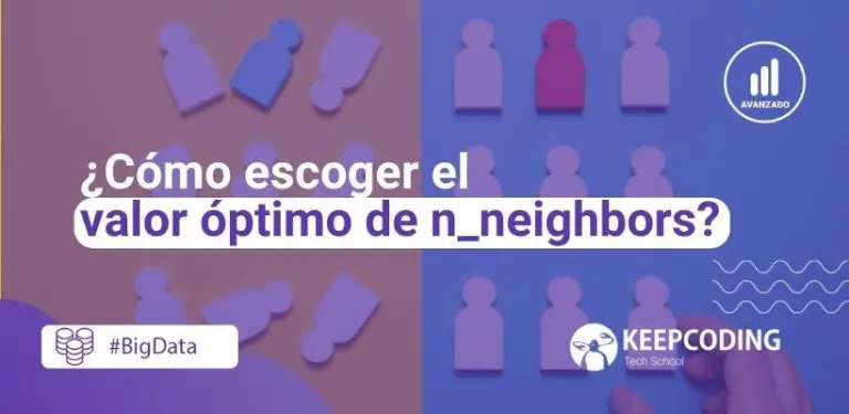 valor óptimo de n_neighbors