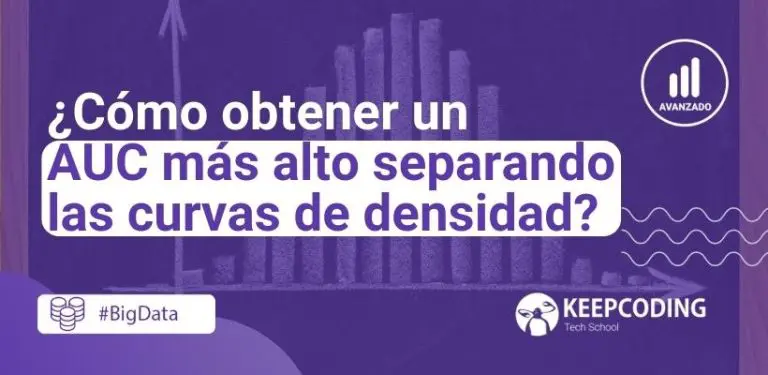 AUC más alto separando las curvas de densidad