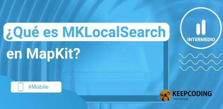 MKLocalSearch en MapKit