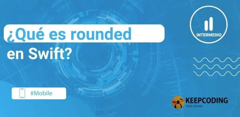 Qué es rounded en Swift