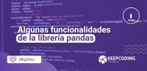 funcionalidades de la librería pandas