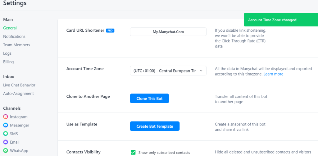Cómo utilizar Manychat: interfaz gráfica y herramientas 15 Cómo utilizar Manychat: interfaz gráfica y herramientas