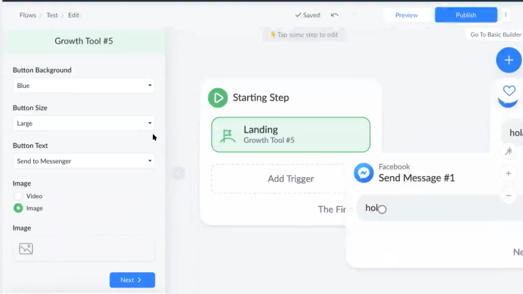 ¿Cómo crear un chat en Manychat?