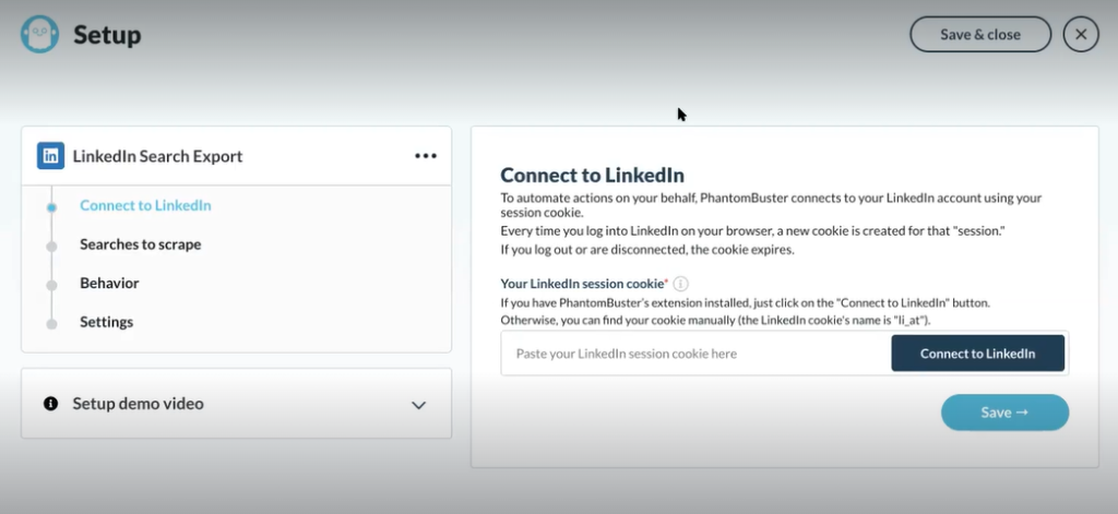 ¿Cómo utilizar LinkedIn para Phantombuster? 2 ¿Cómo utilizar LinkedIn para Phantombuster?