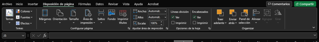 Conoce las funcionalidades de otras secciones de Excel 1 Funcionalidades de otras secciones de Excel